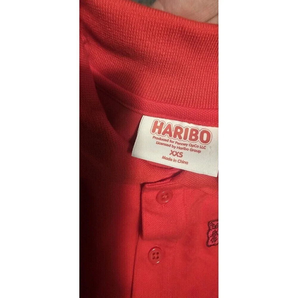 Haribo Pajamas Unisex NWOT Green Red Christmas Holiday Soft Gummy Bear Size XXS